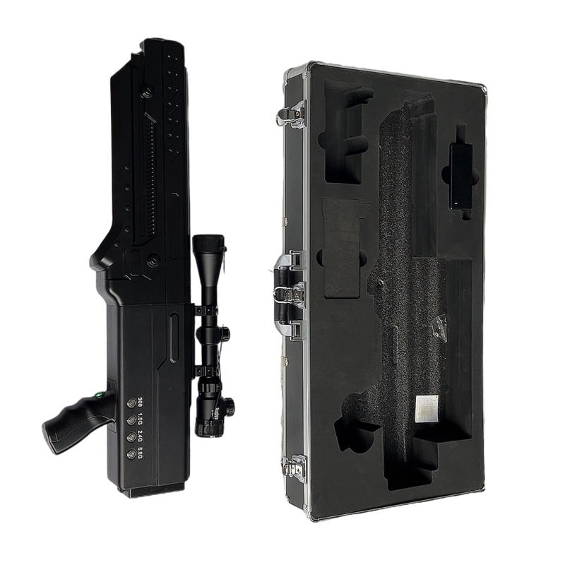  静宁手持便携式枪型低空防御反制四通道A型