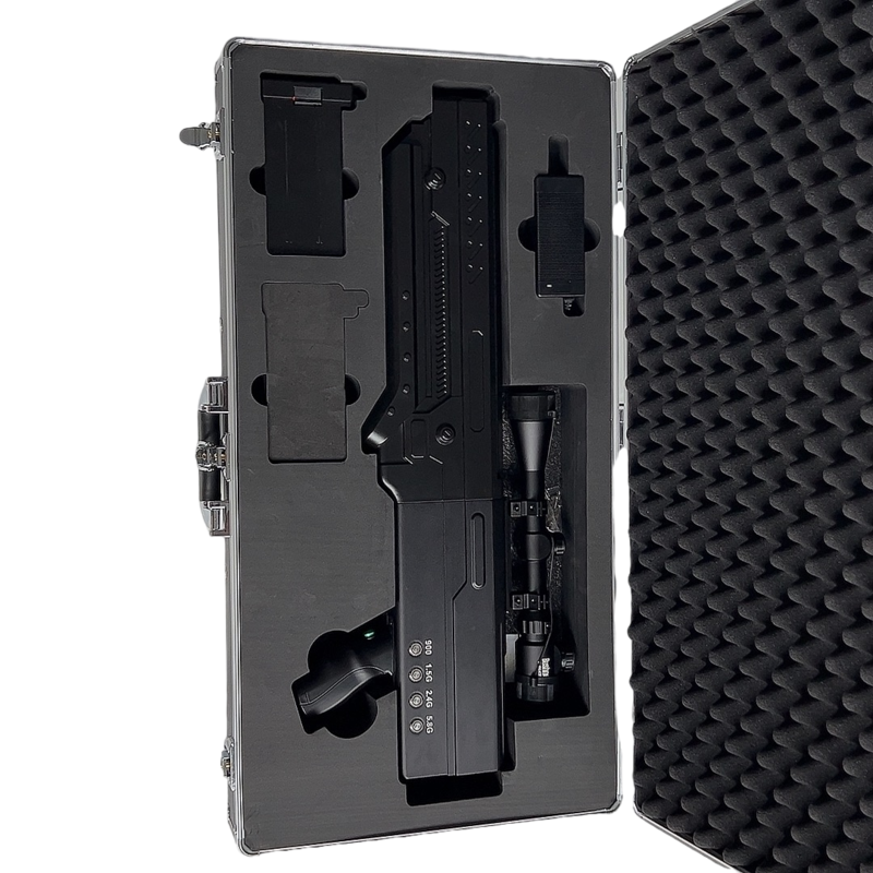  静宁手持便携式枪型低空防御反制四通道B型